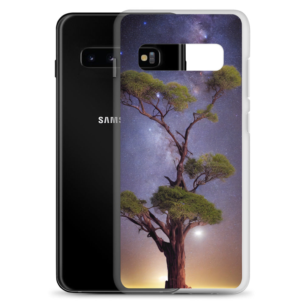 Samsung Case - African Vista - Acacia Tree Under the Milky Way