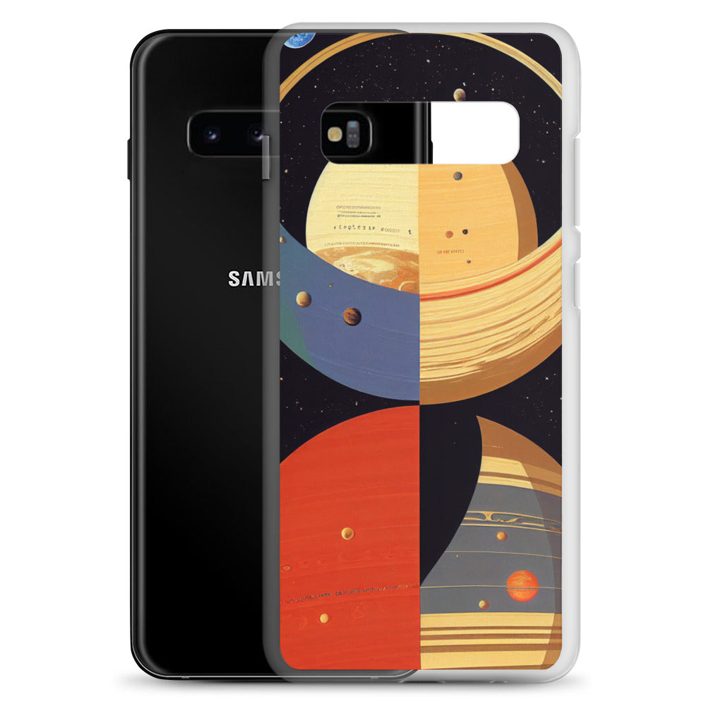 Samsung Case - Map of the Planets