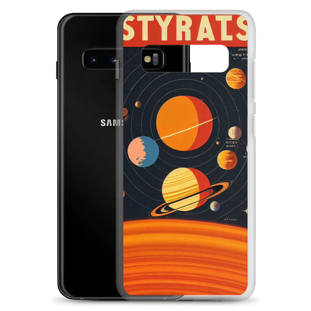 Samsung Case - Map of the Planets