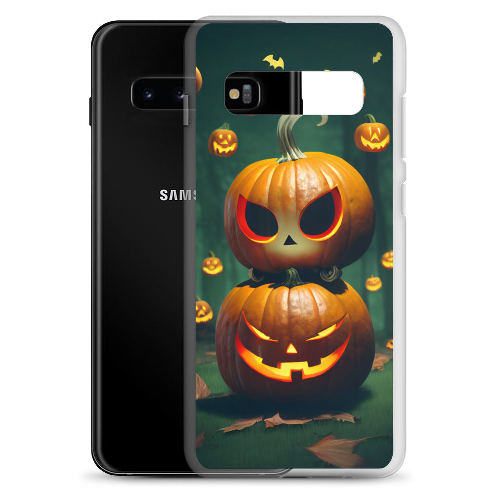 Samsung Case - Halloween Stacked Jack-o-Lanterns