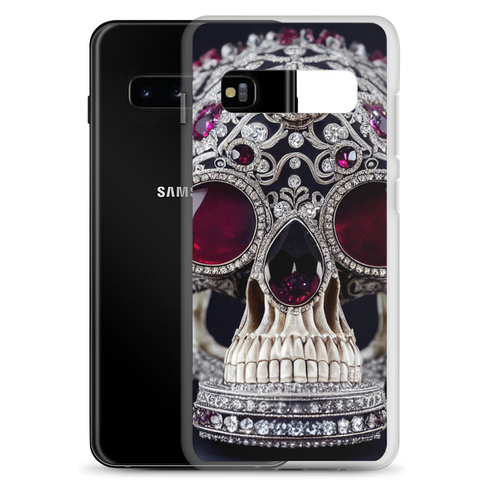 Samsung Case - Diamond and Ruby Skull