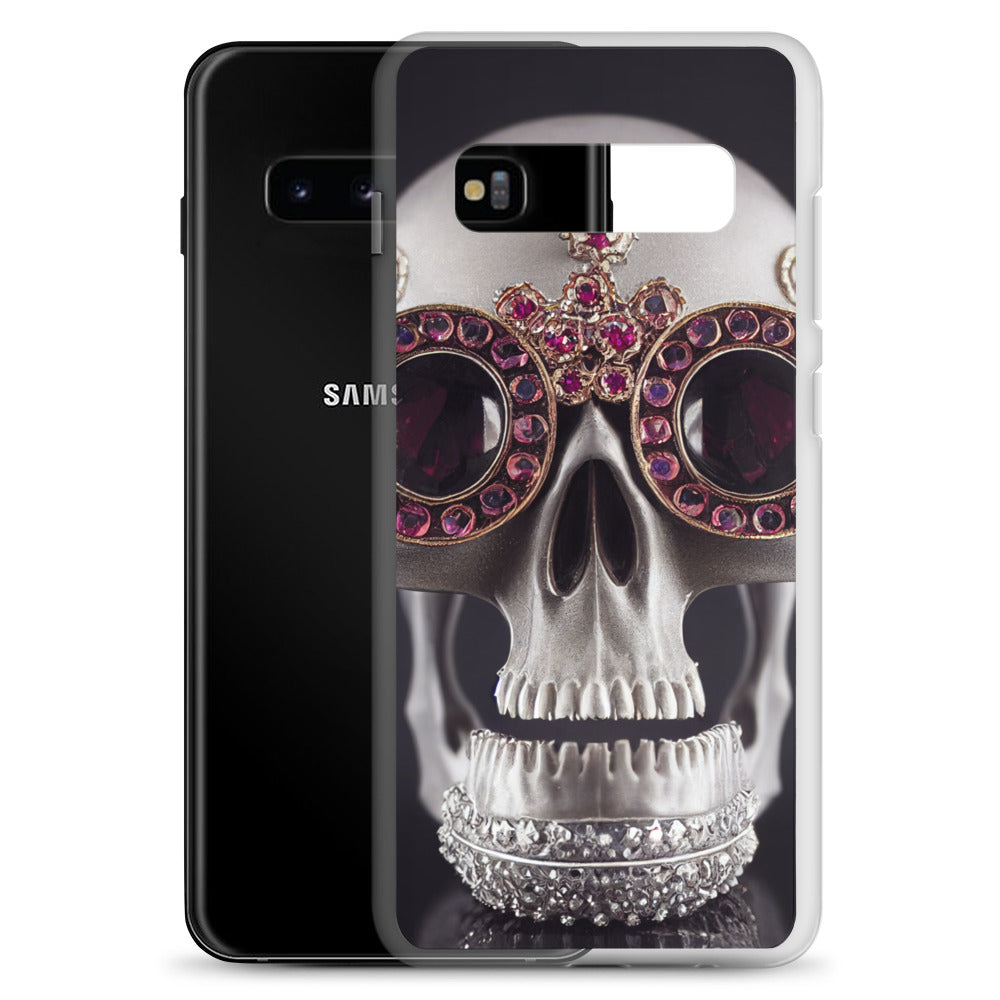 Samsung Case - Ornate Ruby Eyed Skull