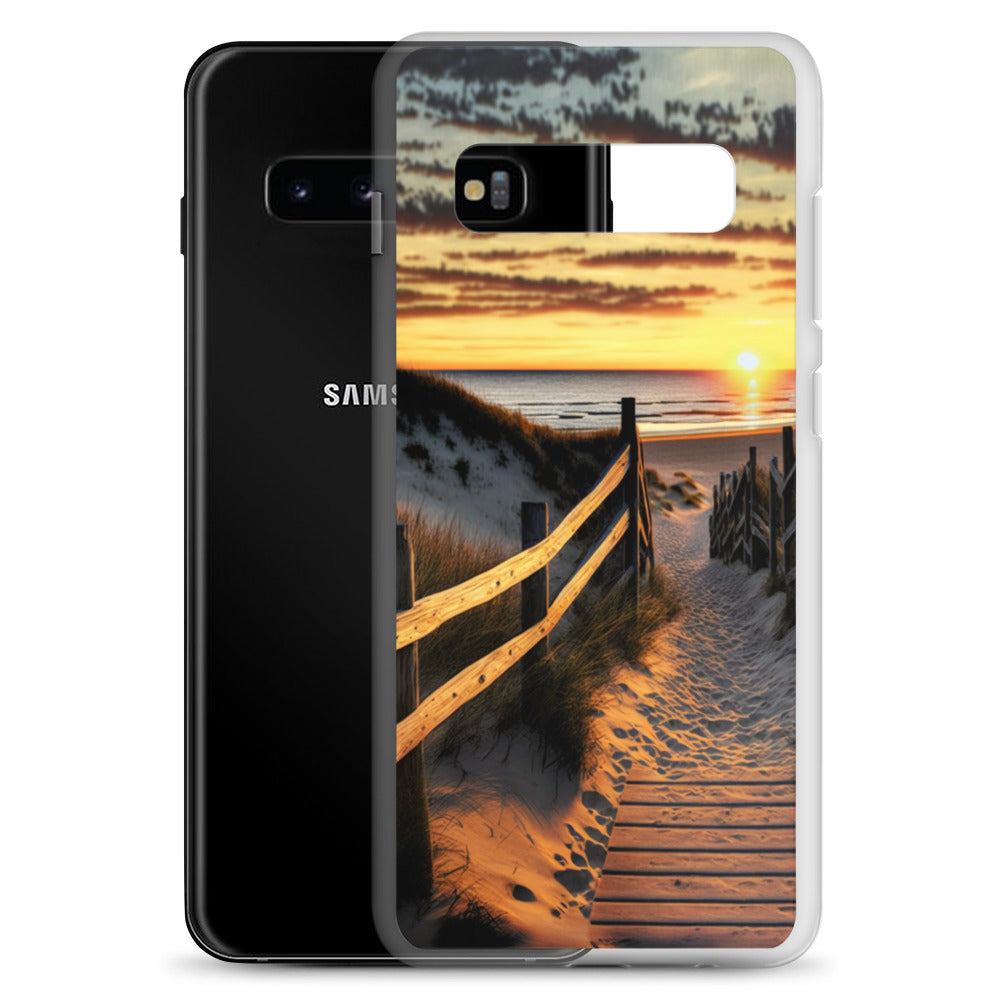 Samsung Case - Beach Life - Sunset Boardwalk