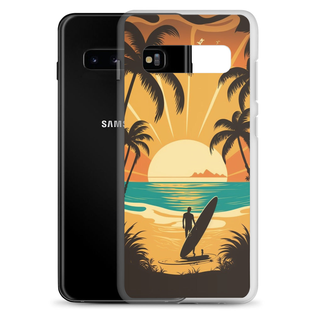 Samsung Case - Sunset Surfer