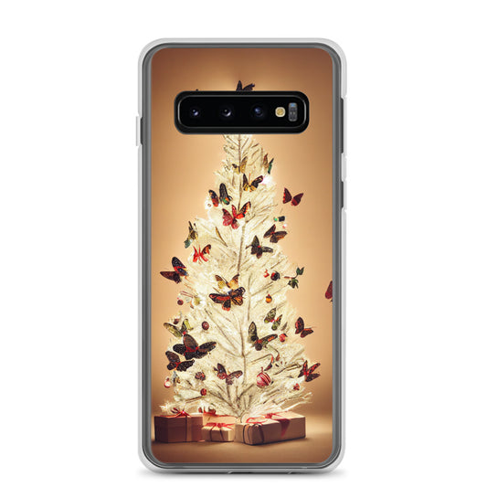 Samsung Case - Butterfly Christmas Tree