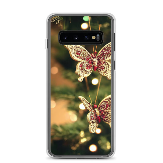 Samsung Case - Christmas Butterfly Ornaments