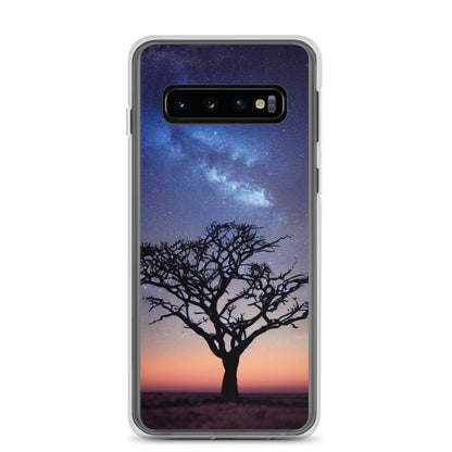 Samsung Case - African Vista - Acacia Tree Under the Milky Way