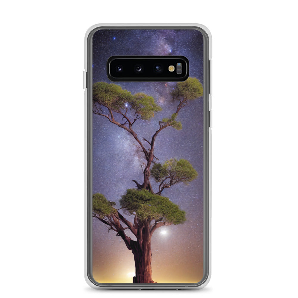 Samsung Case - African Vista - Acacia Tree Under the Milky Way