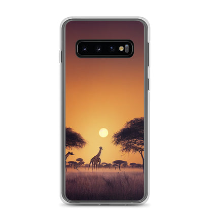 Samsung Case - African Vista - Giraffes Under Acacia Tree