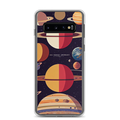 Samsung Case - Map of the Planets