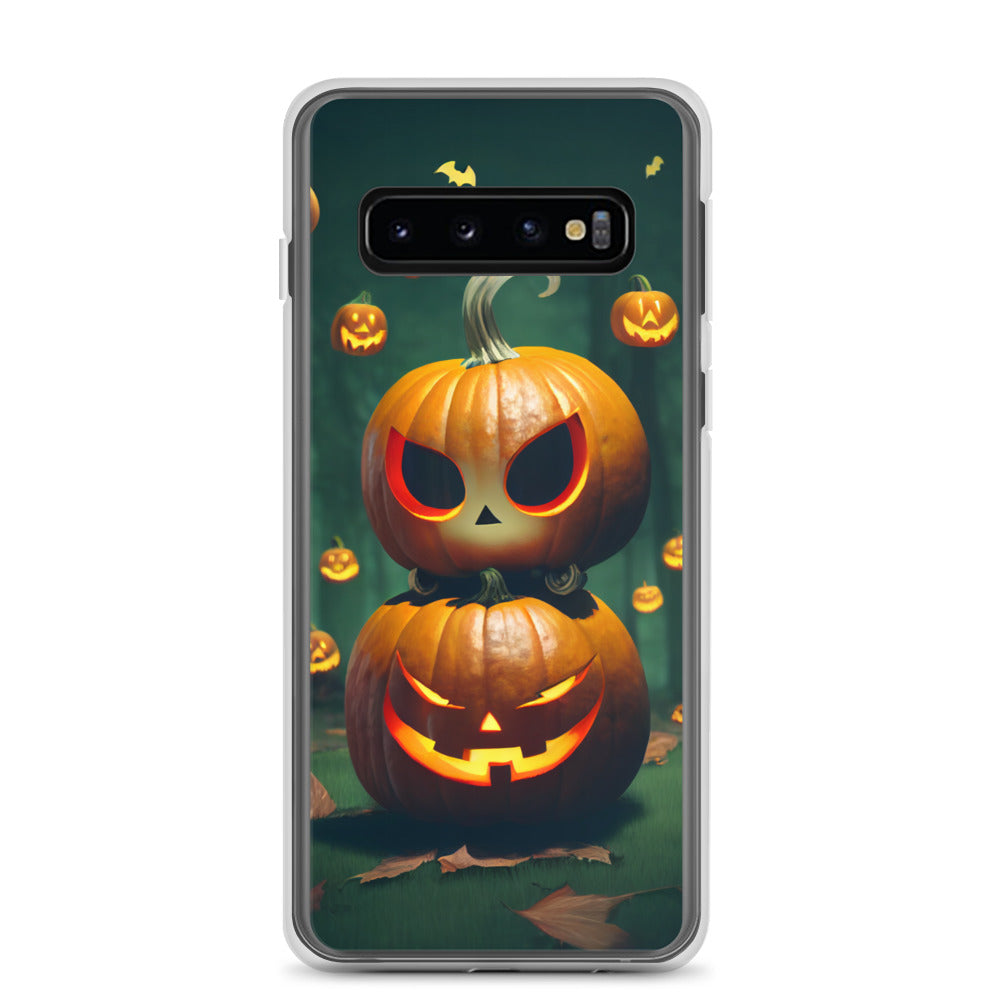 Samsung Case - Halloween Stacked Jack-o-Lanterns