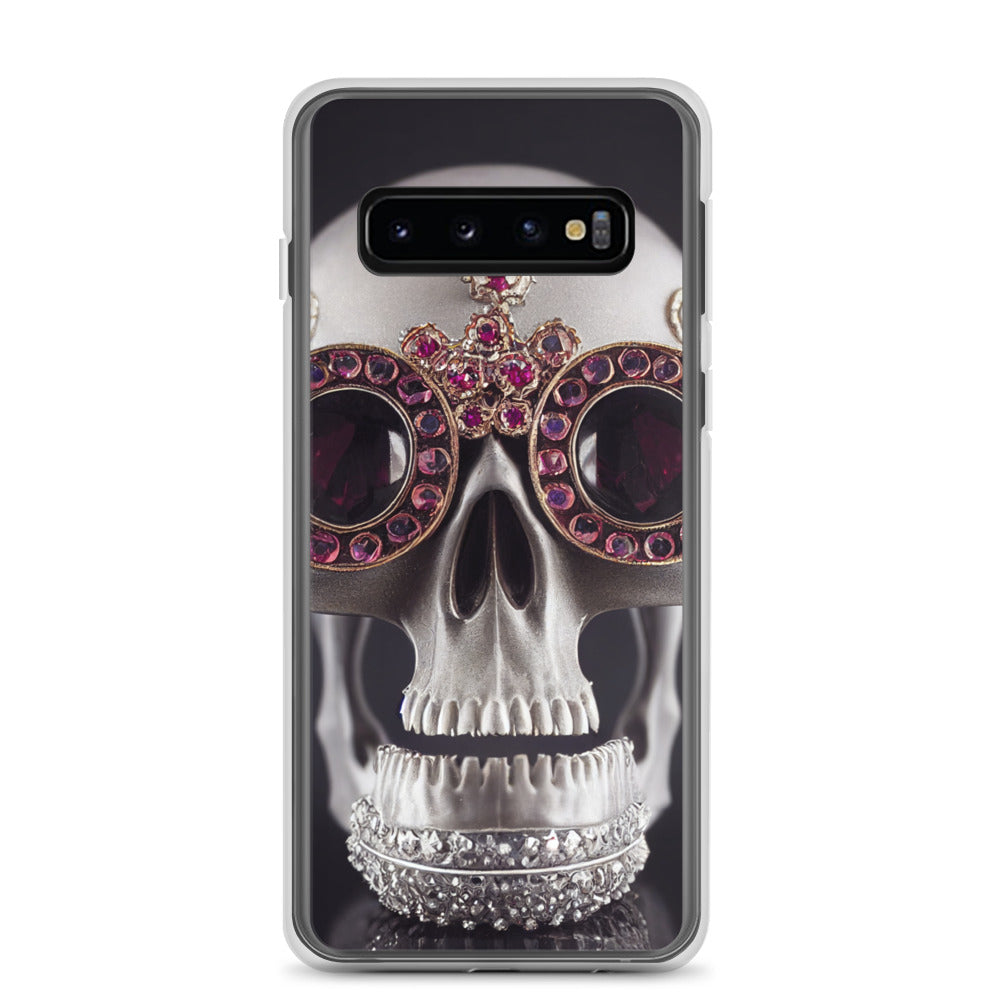 Samsung Case - Ornate Ruby Eyed Skull