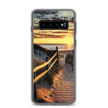 Samsung Case - Beach Life - Sunset Boardwalk