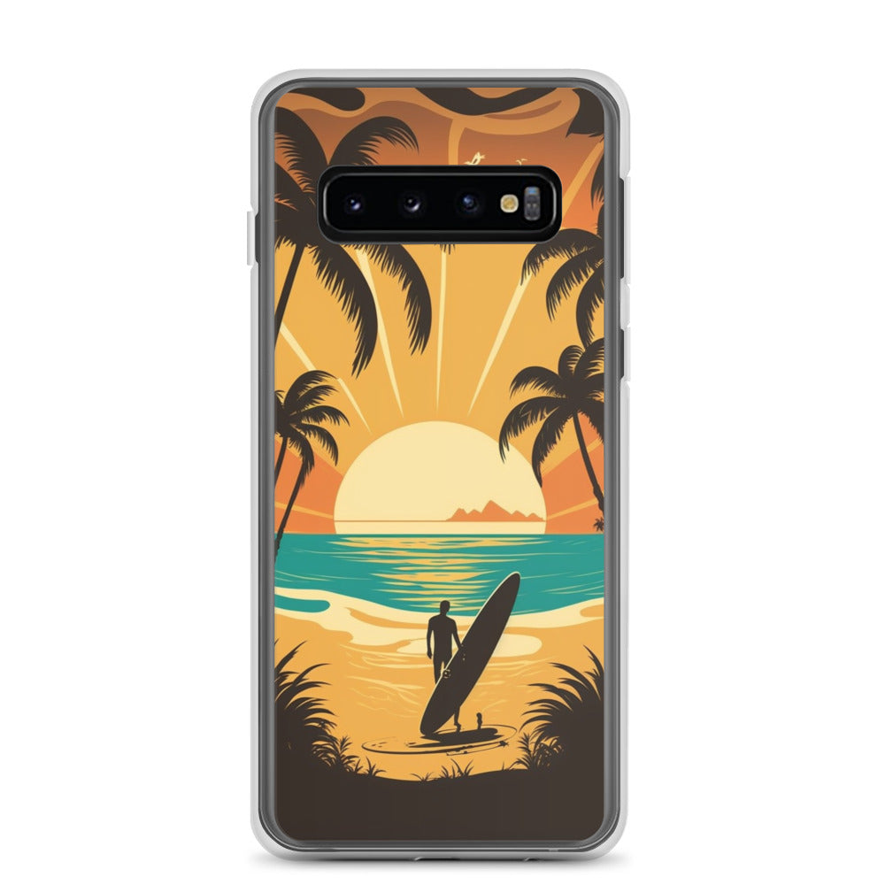 Samsung Case - Sunset Surfer