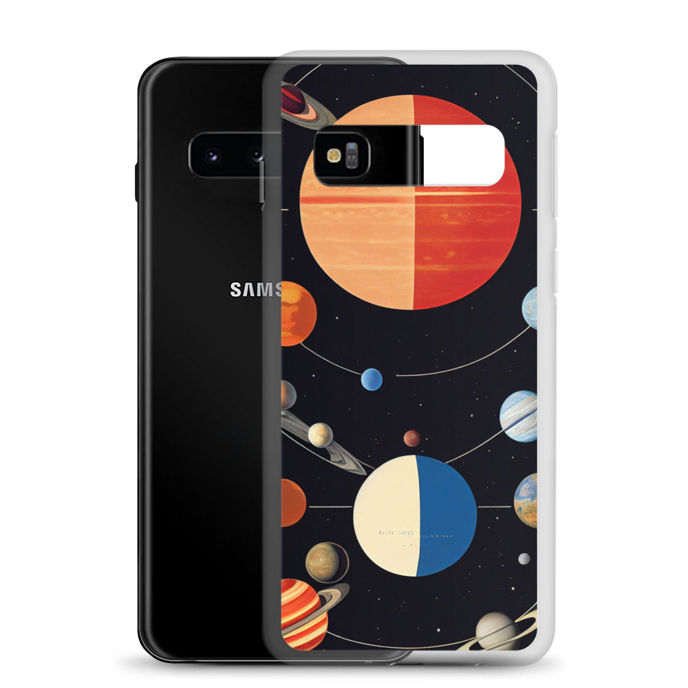 Samsung Case - Map of the Planets