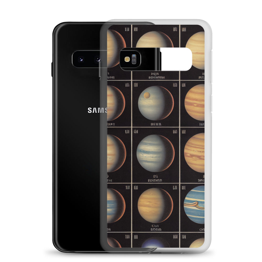 Samsung Case - Map of the Planets