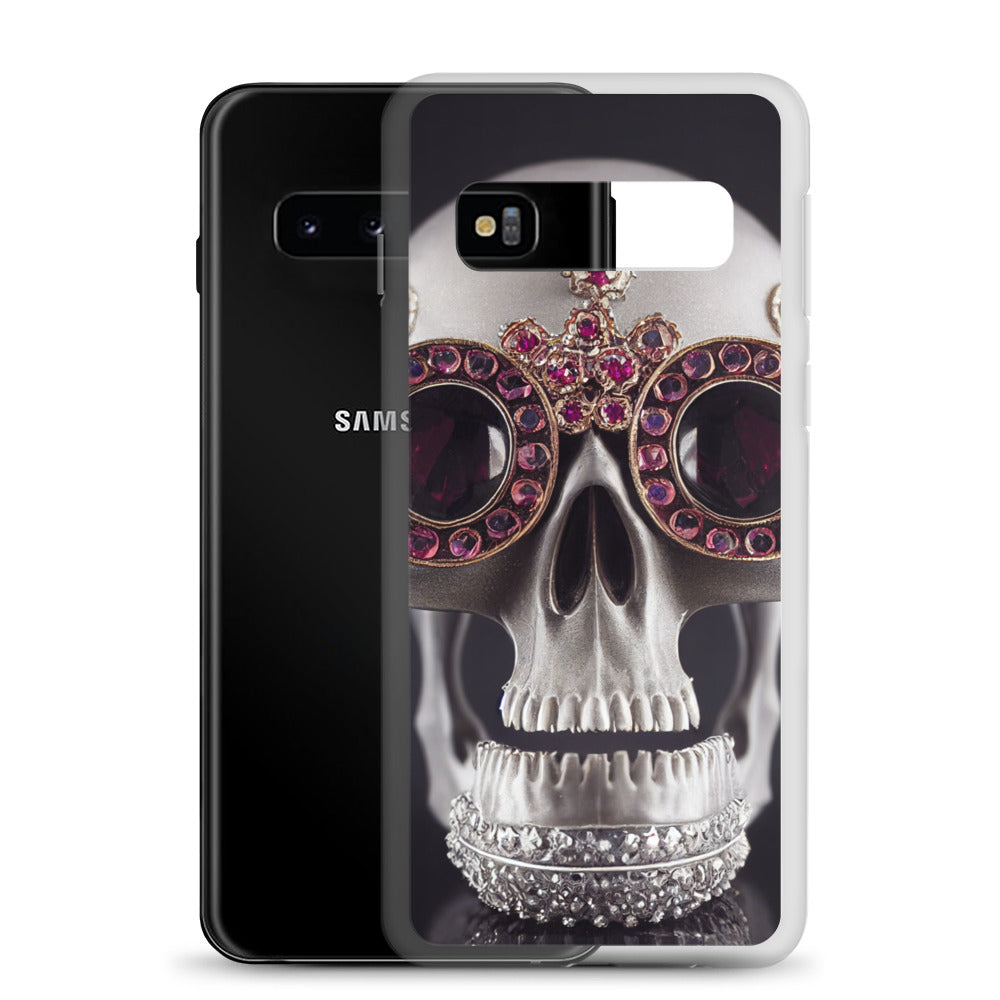 Samsung Case - Ornate Ruby Eyed Skull