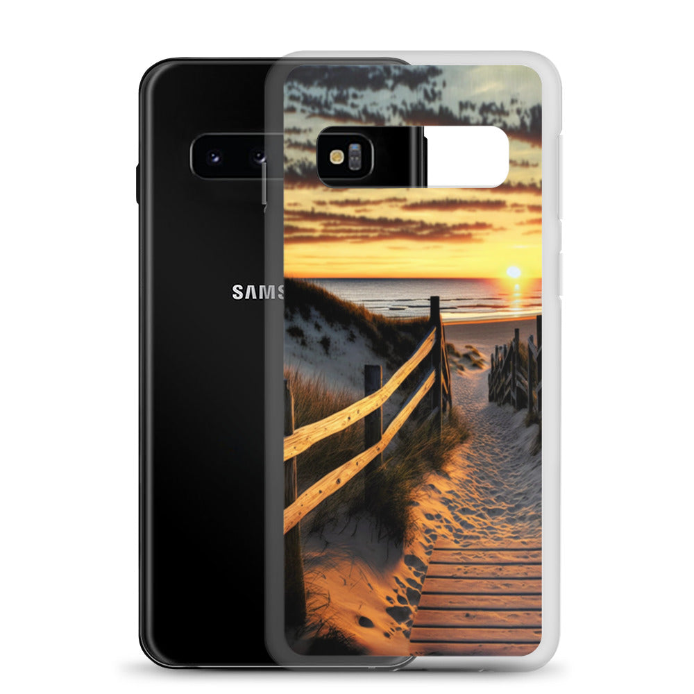 Samsung Case - Beach Life - Sunset Boardwalk