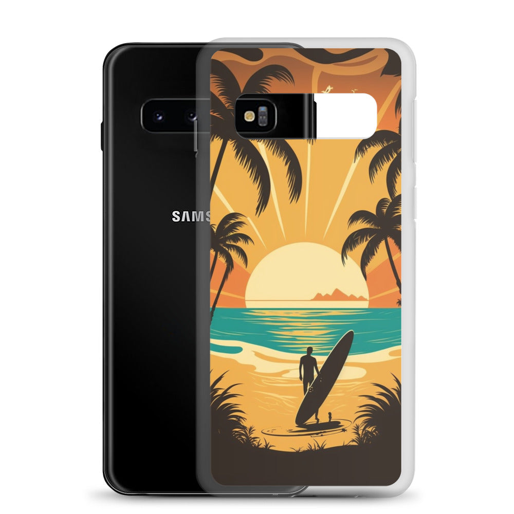 Samsung Case - Sunset Surfer