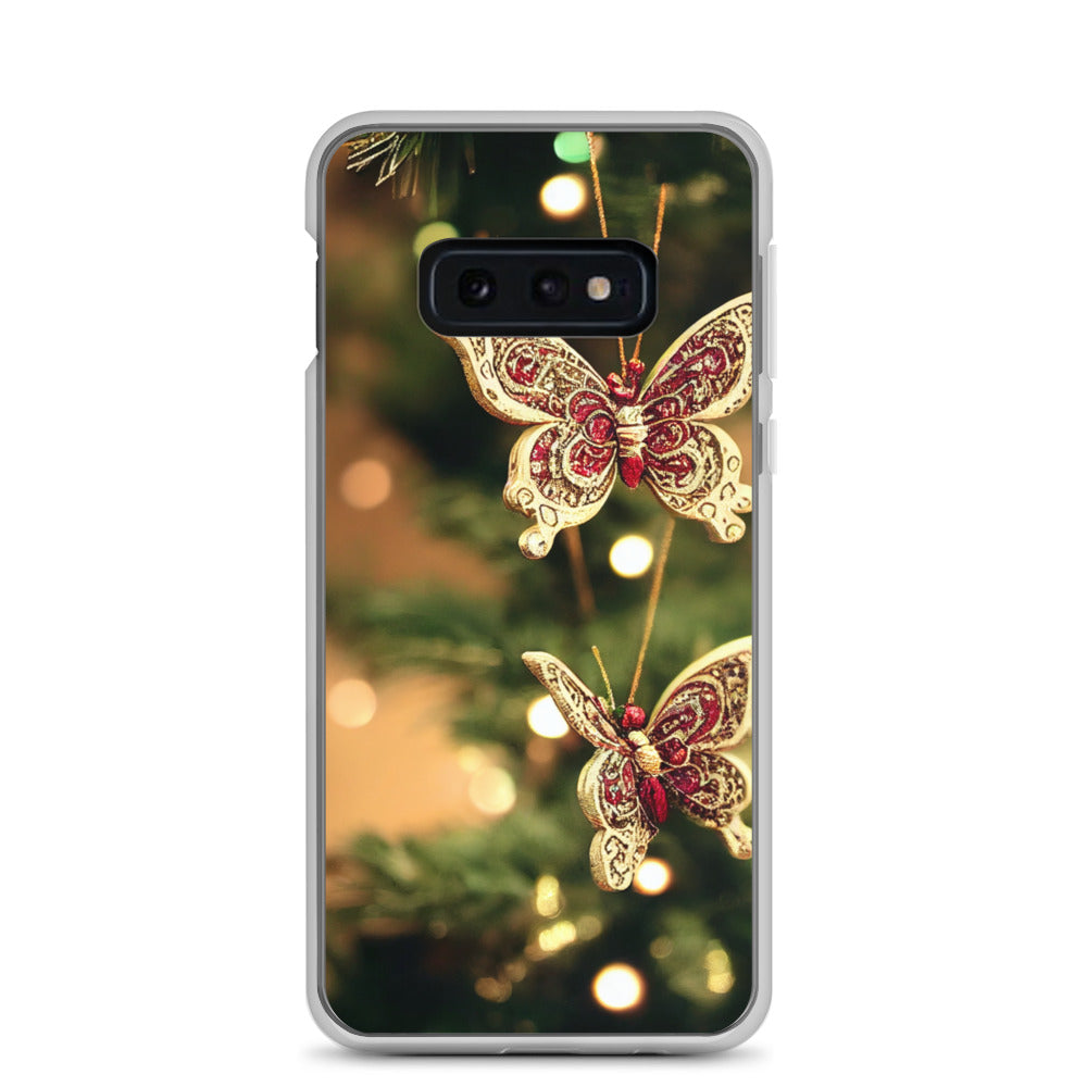 Samsung Case - Christmas Butterfly Ornaments