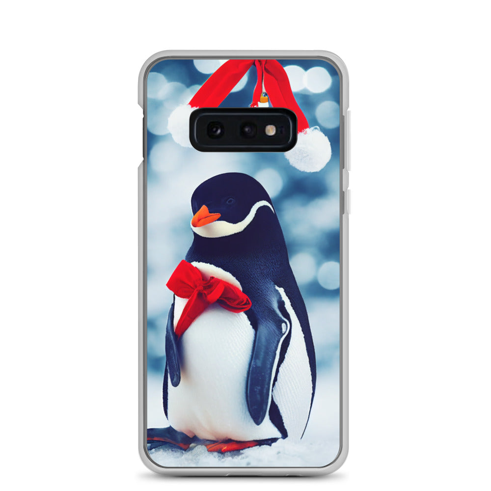 Samsung Case - Christmas Bow Penguin