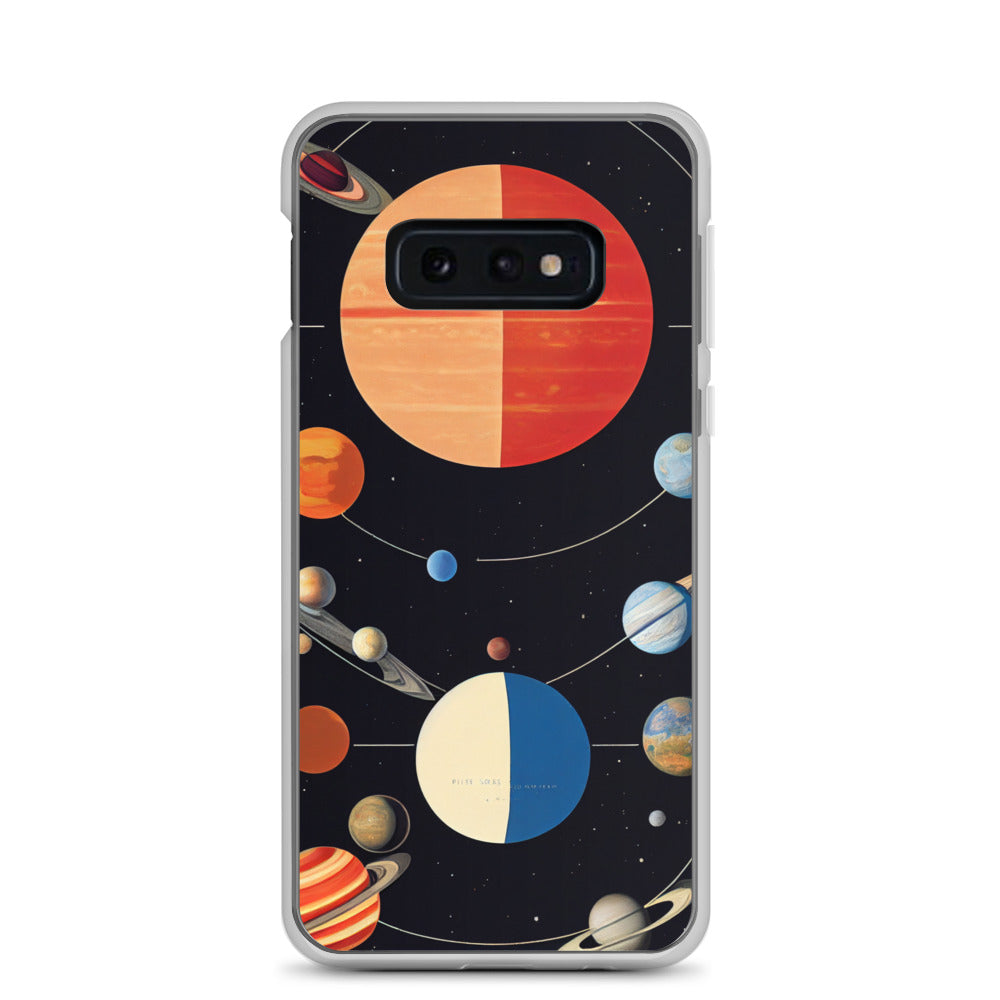 Samsung Case - Map of the Planets