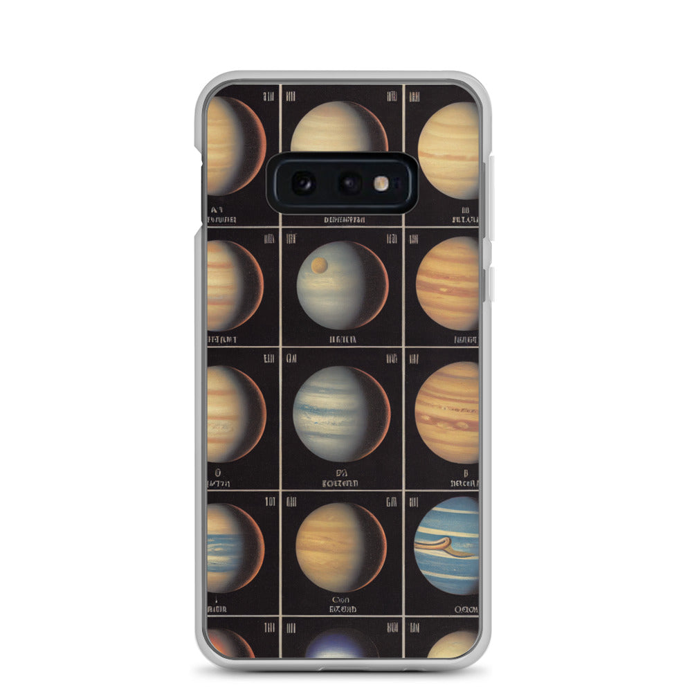 Samsung Case - Map of the Planets