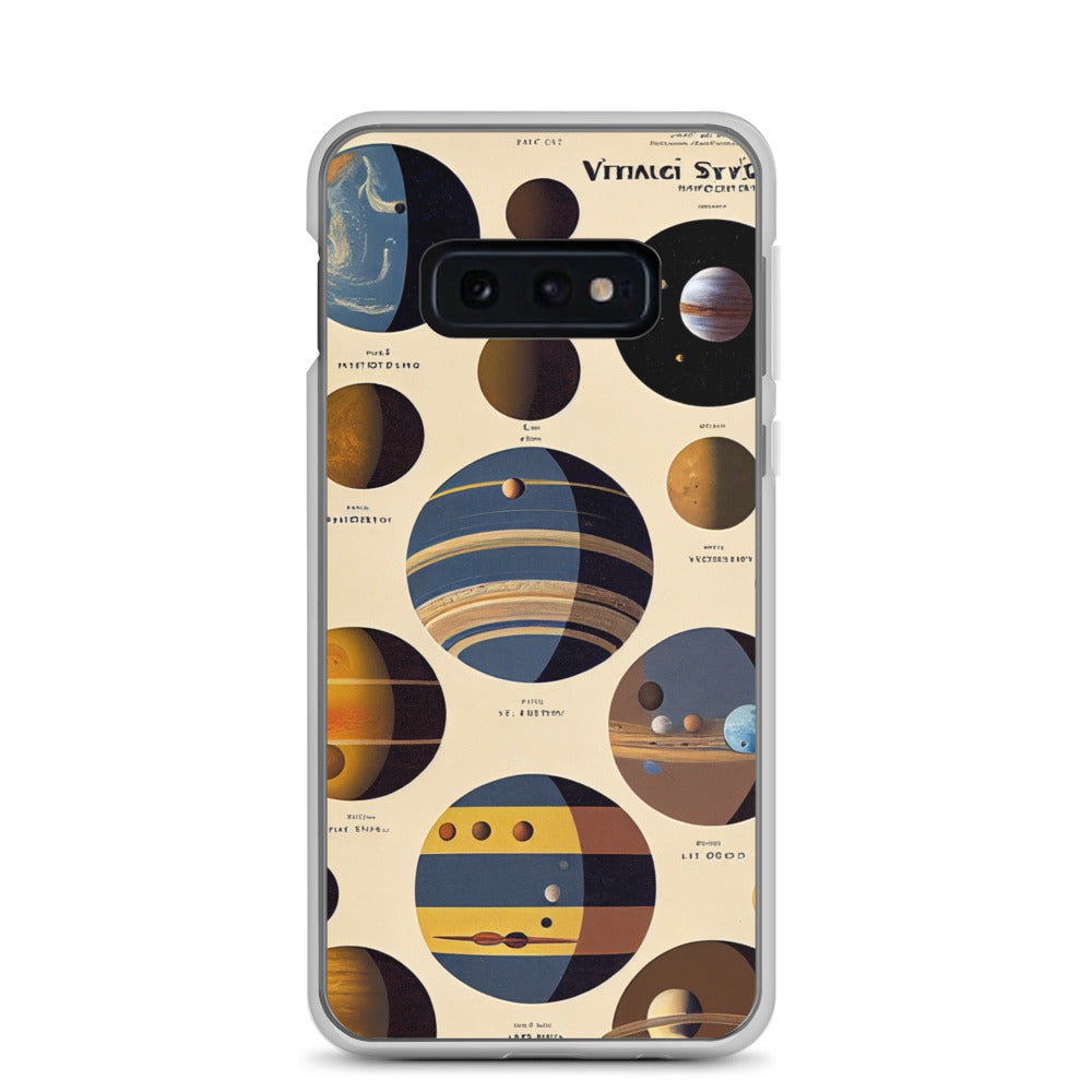 Samsung Case - Map of the Planets