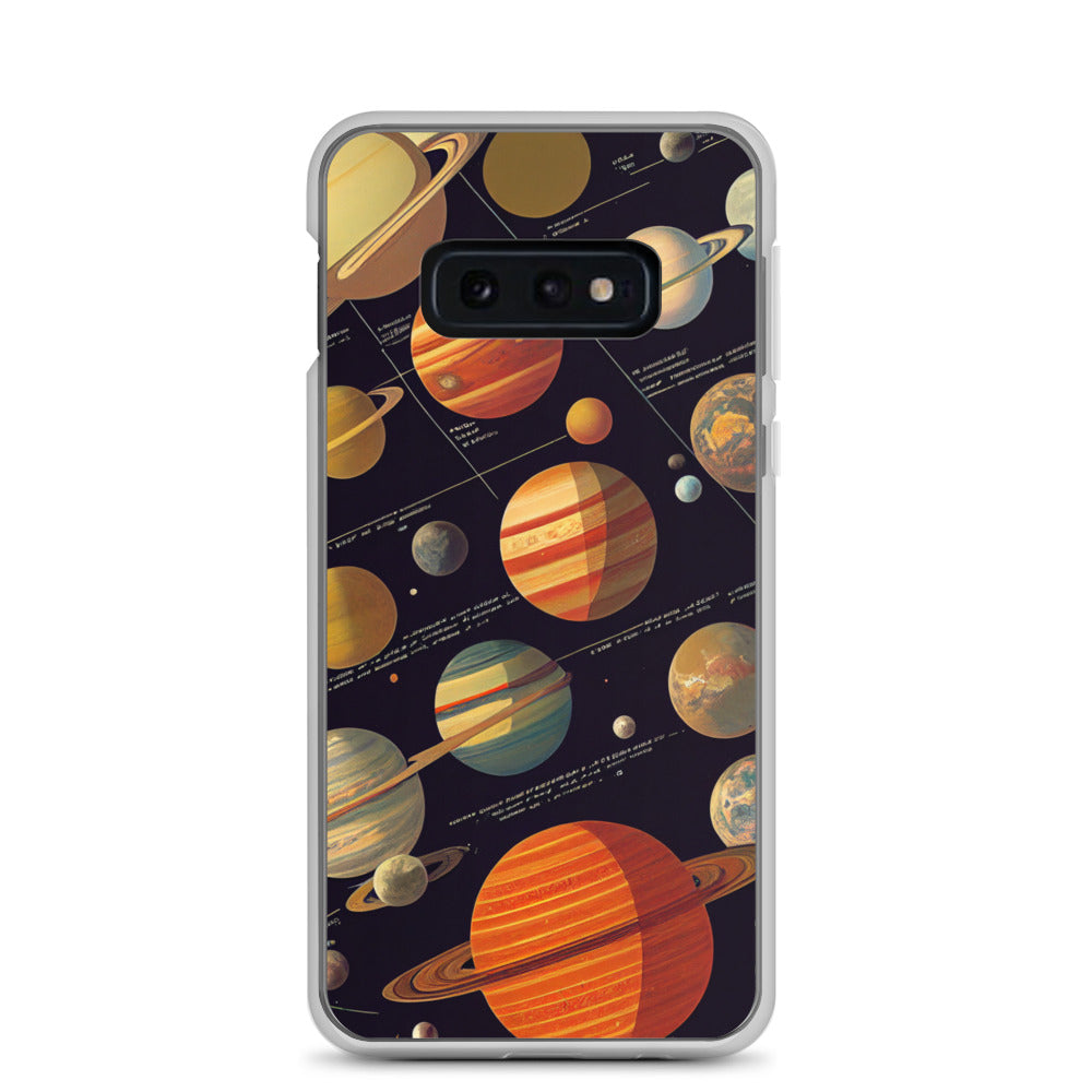 Samsung Case - Map of the Planets