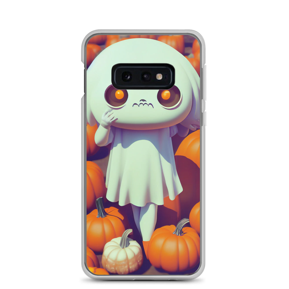 Samsung Case - Halloween Ghost Girl in Pumpkin Patch