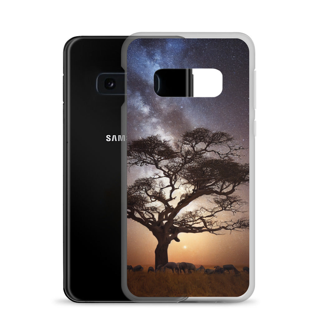 Samsung Case - African Vista - Acacia Under the Milky Way