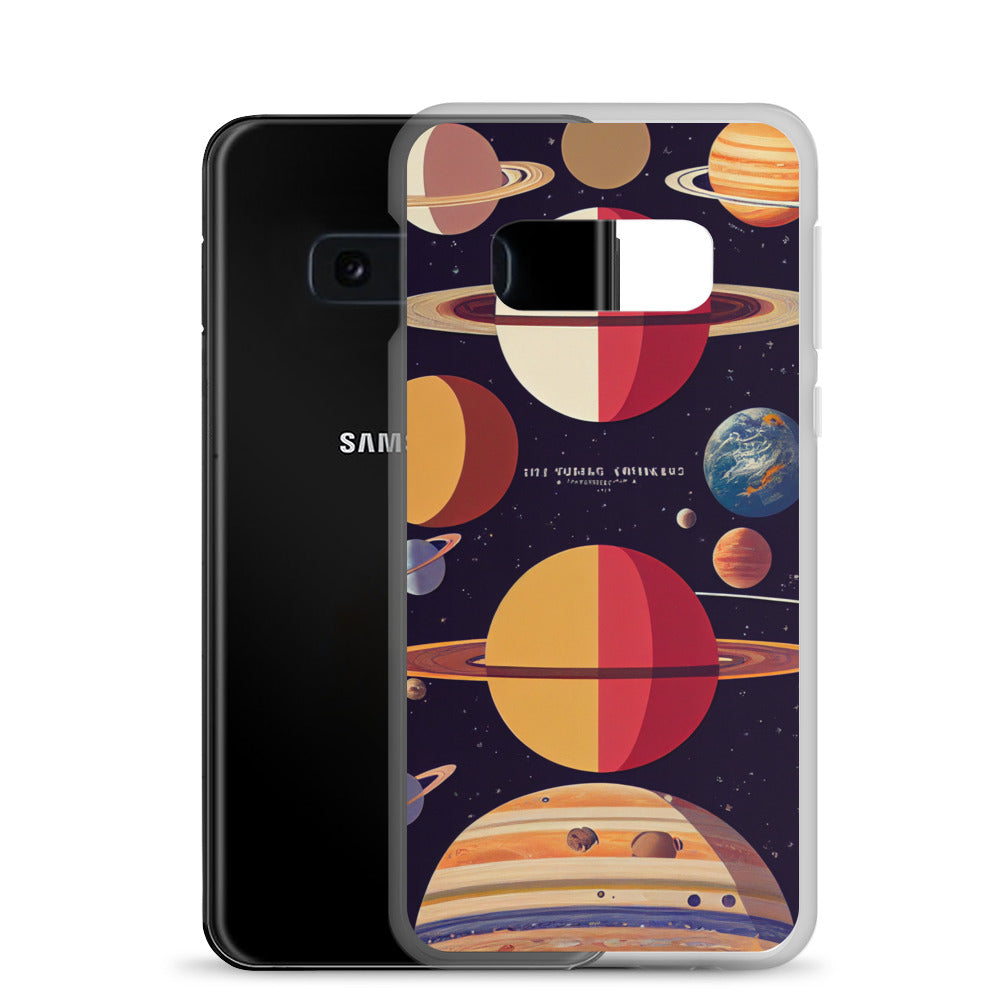 Samsung Case - Map of the Planets