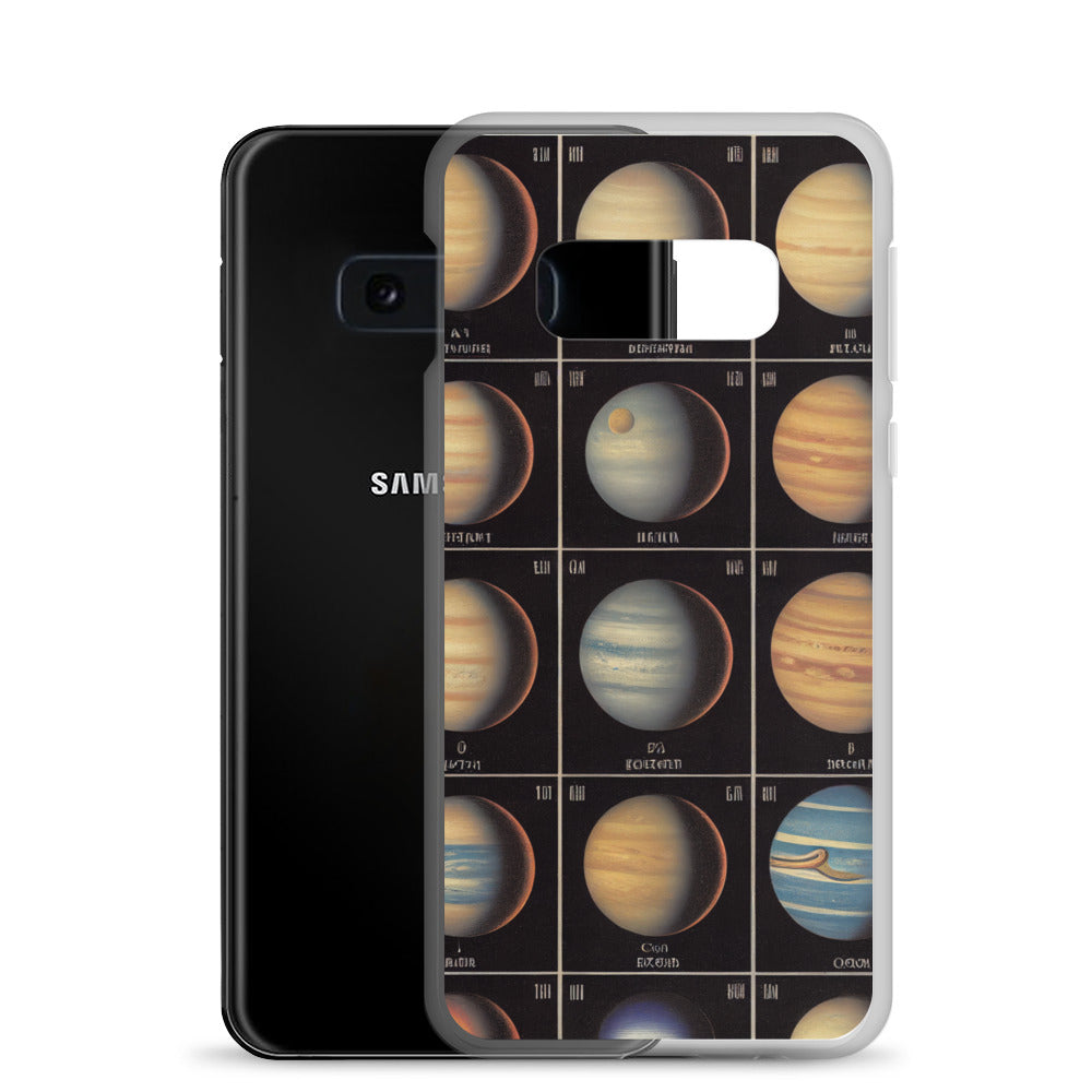 Samsung Case - Map of the Planets