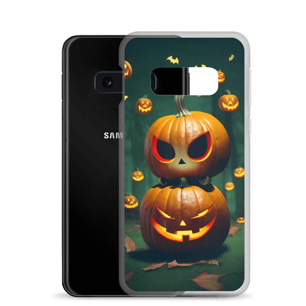 Samsung Case - Halloween Stacked Jack-o-Lanterns