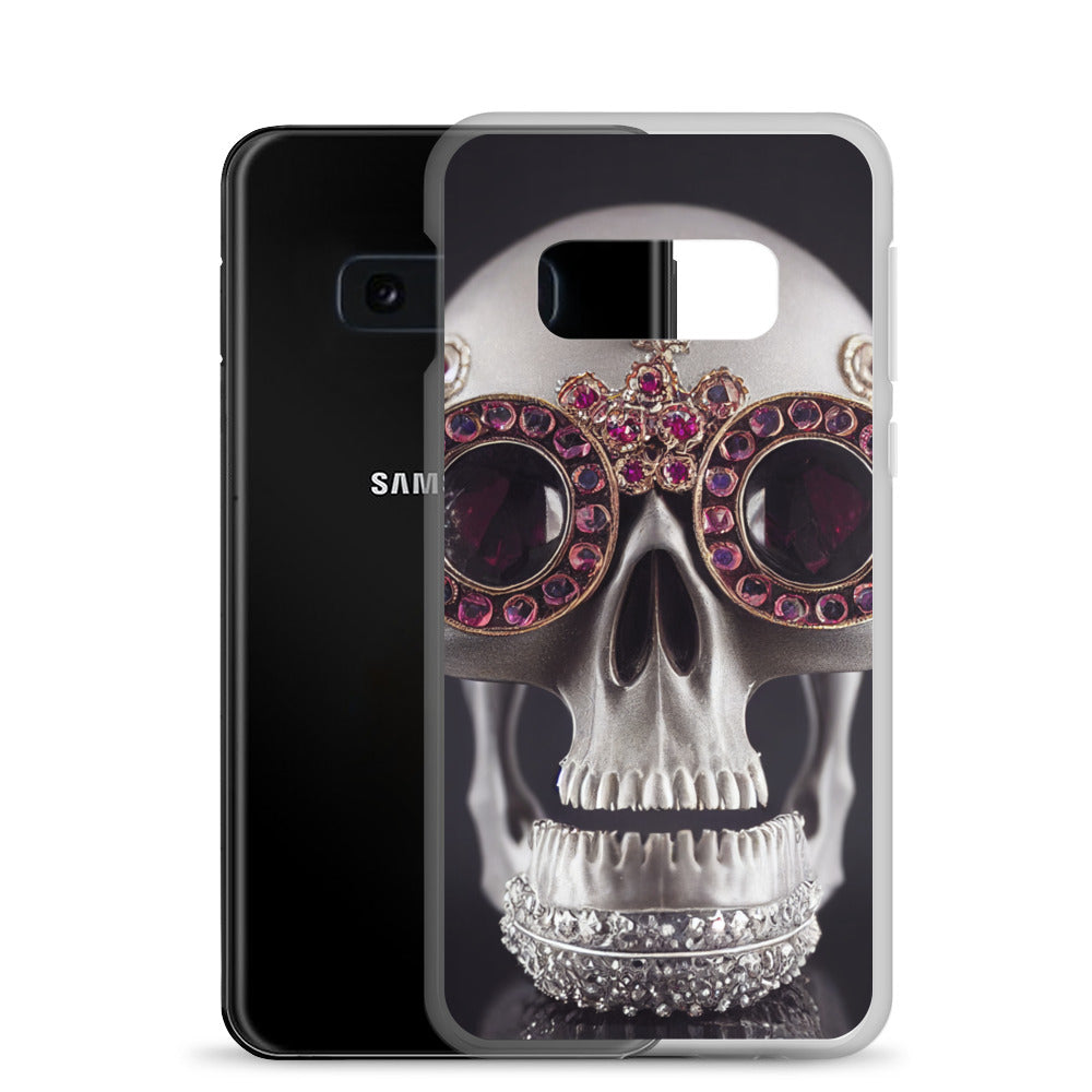 Samsung Case - Ornate Ruby Eyed Skull