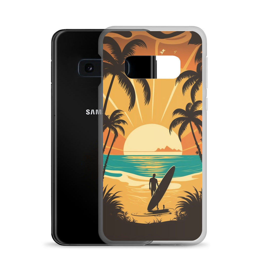 Samsung Case - Sunset Surfer