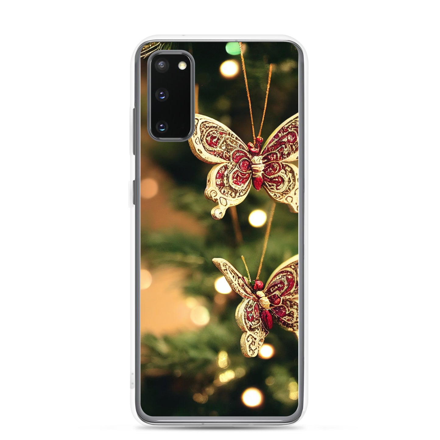 Samsung Case - Christmas Butterfly Ornaments