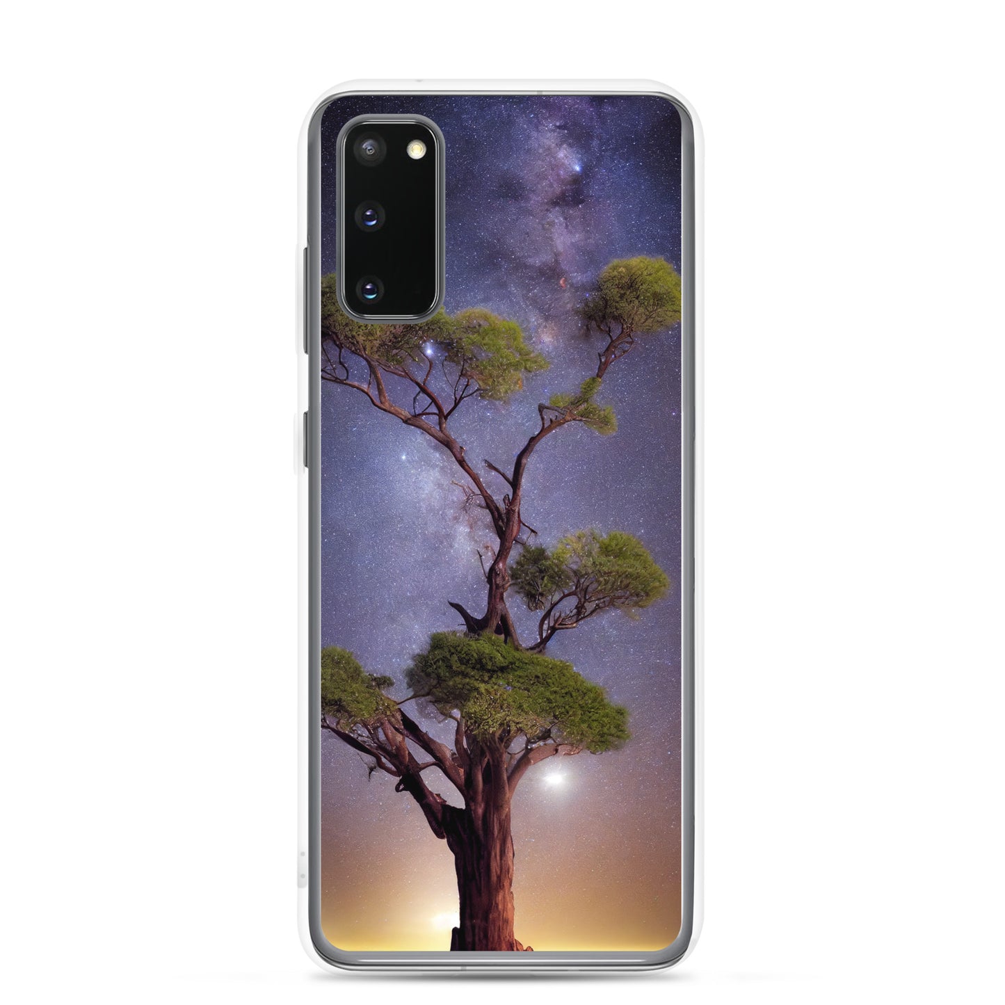 Samsung Case - African Vista - Acacia Tree Under the Milky Way