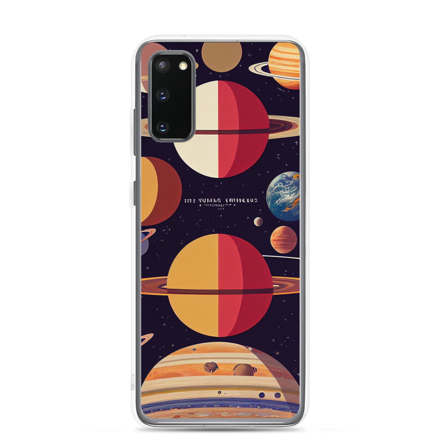 Samsung Case - Map of the Planets