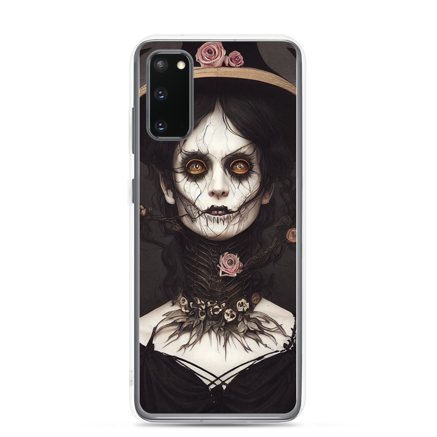 Samsung Case - Halloween Witch in Rose Hat