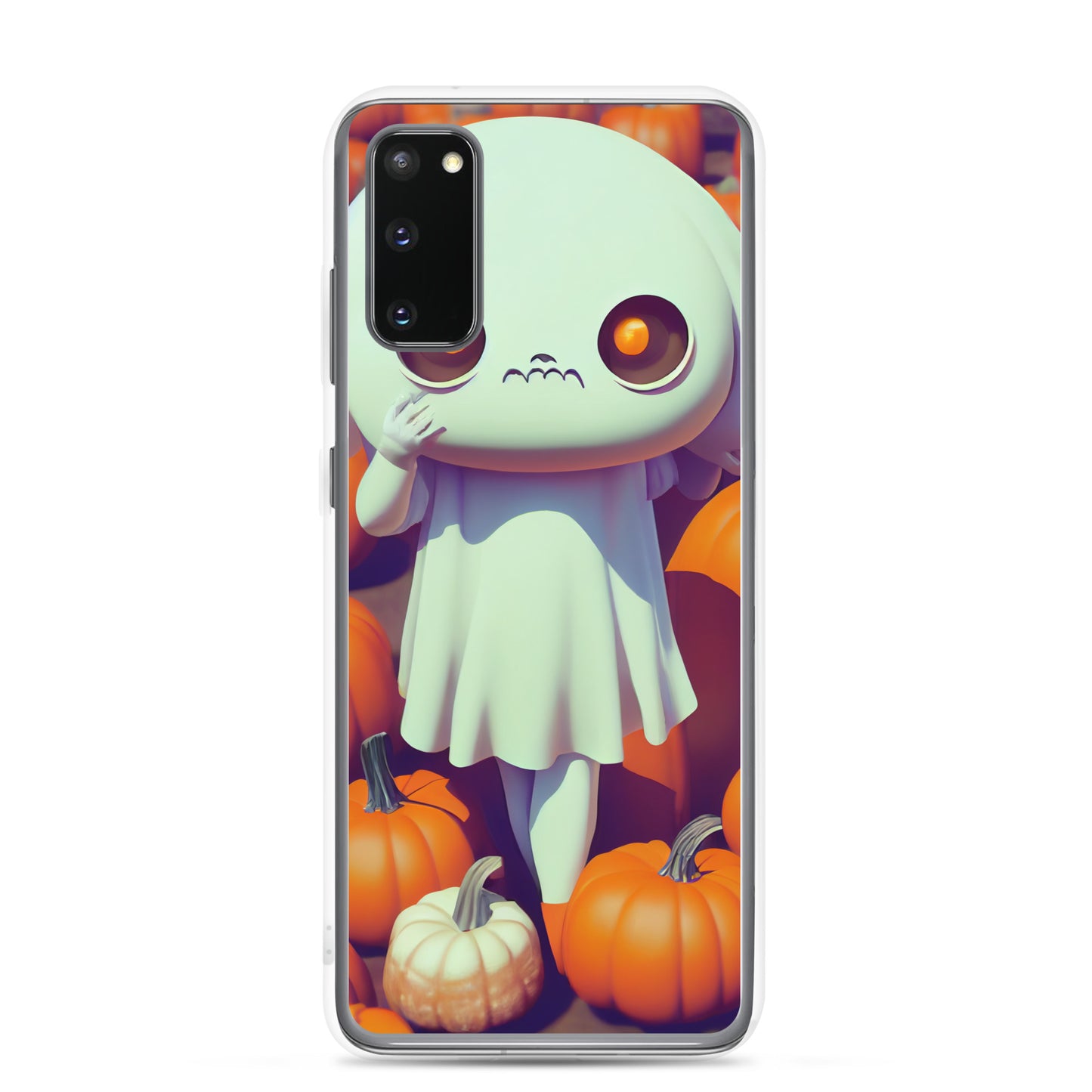 Samsung Case - Halloween Ghost Girl in Pumpkin Patch