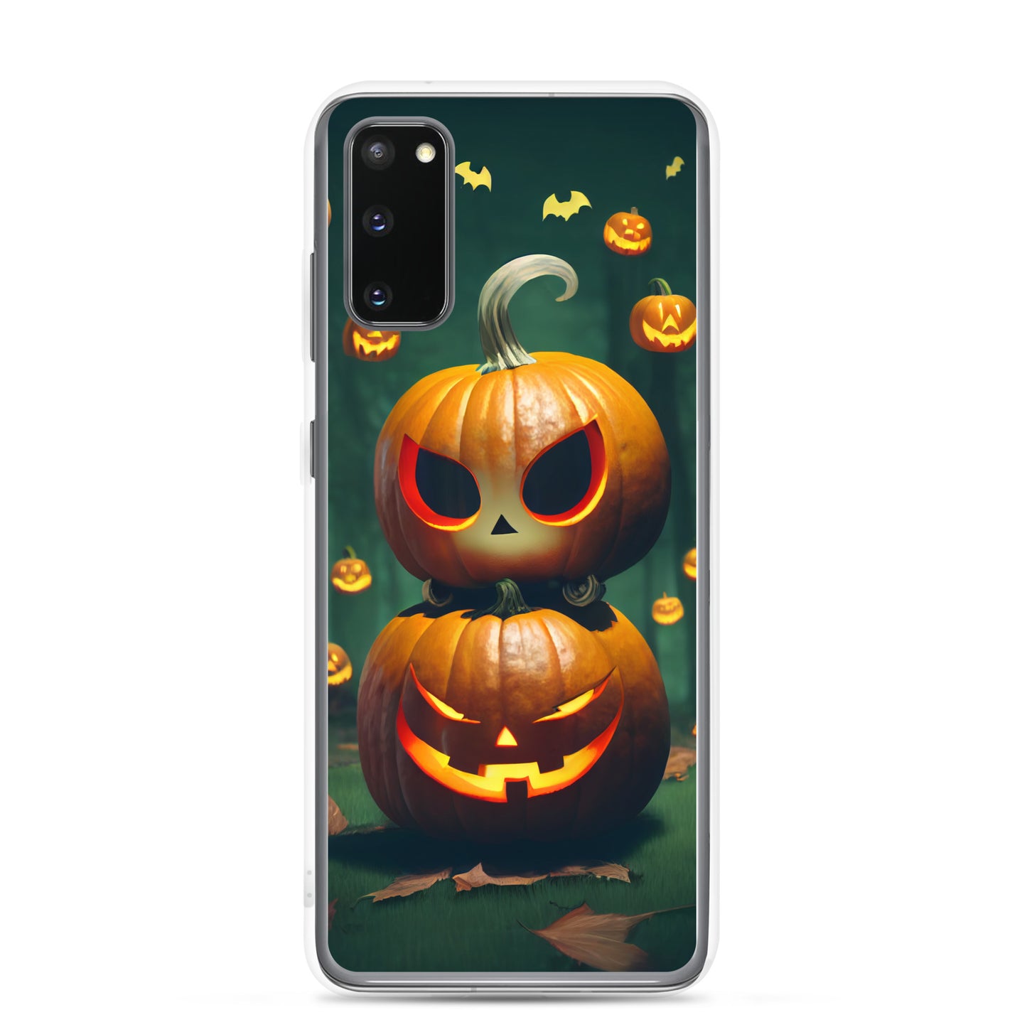 Samsung Case - Halloween Stacked Jack-o-Lanterns