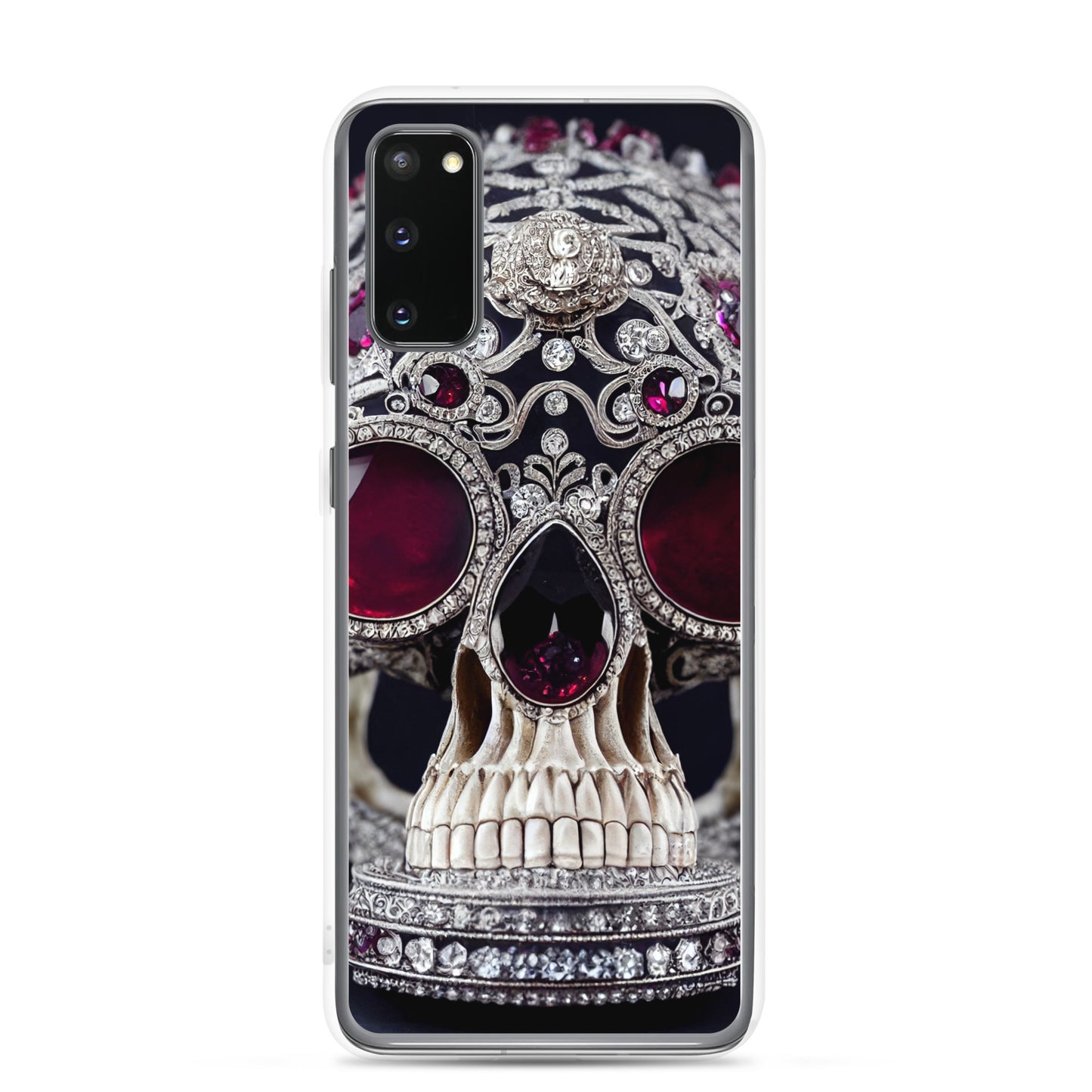 Samsung Case - Diamond and Ruby Skull