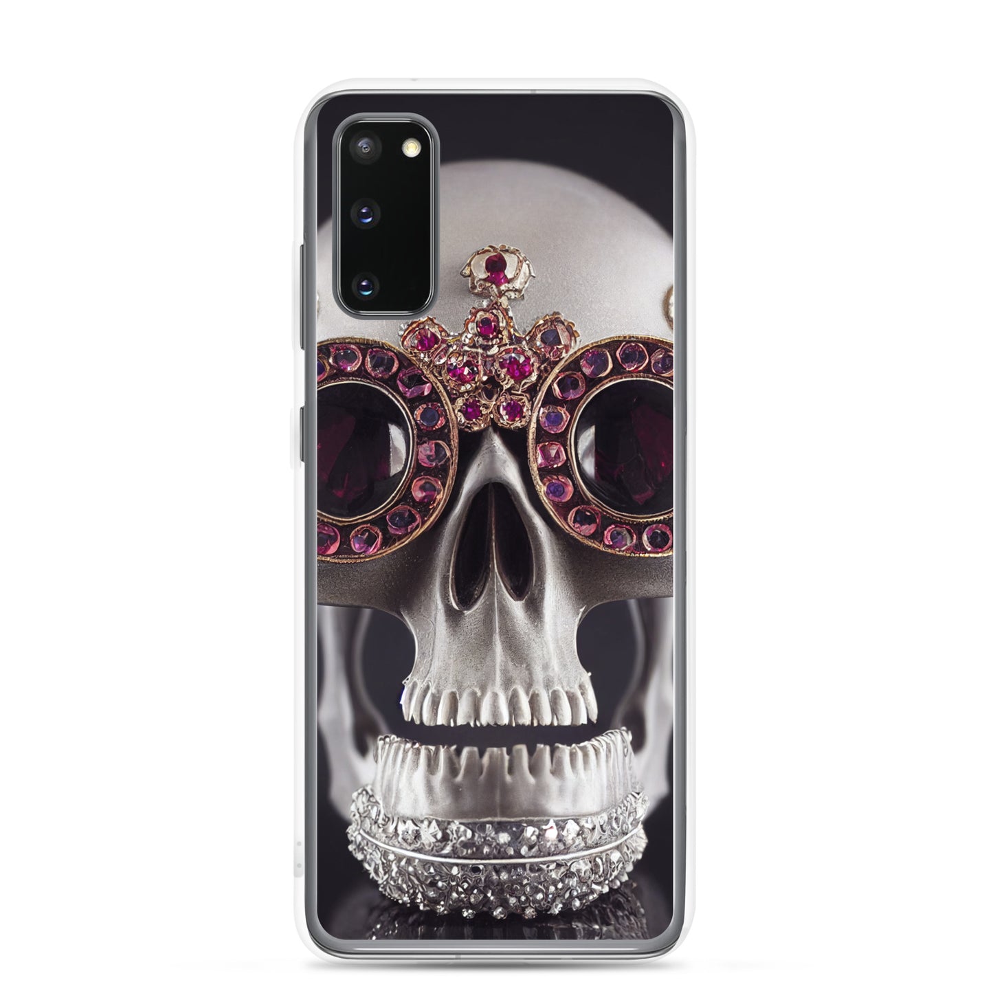 Samsung Case - Ornate Ruby Eyed Skull