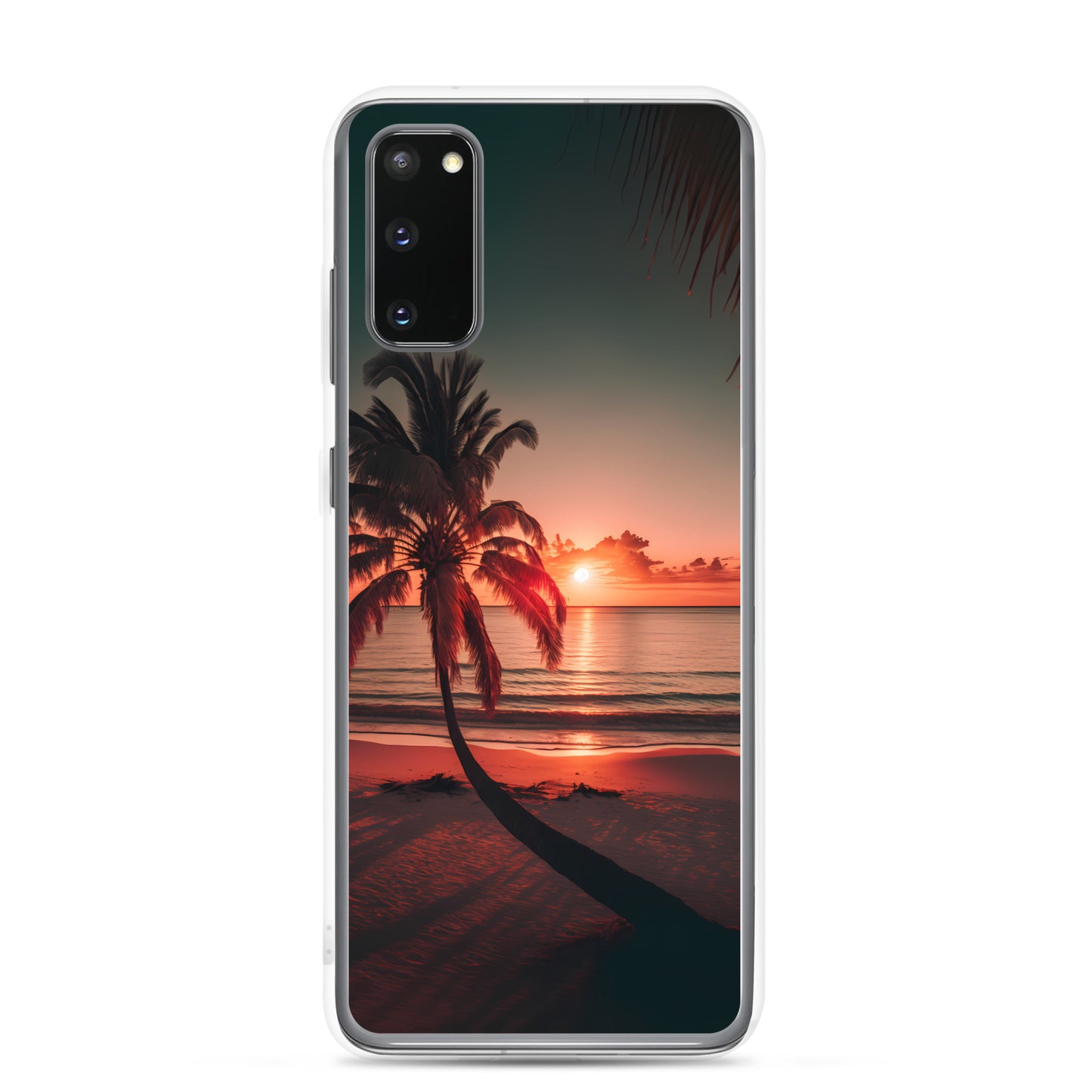 Samsung Case - Beach Life - Palm Shadows at Sunset