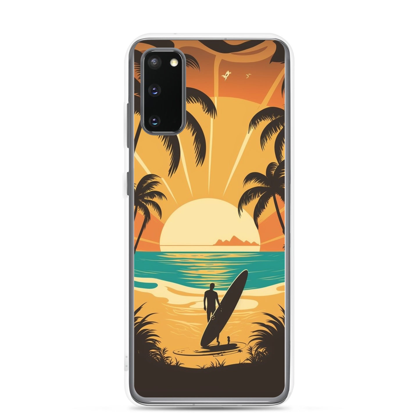 Samsung Case - Sunset Surfer