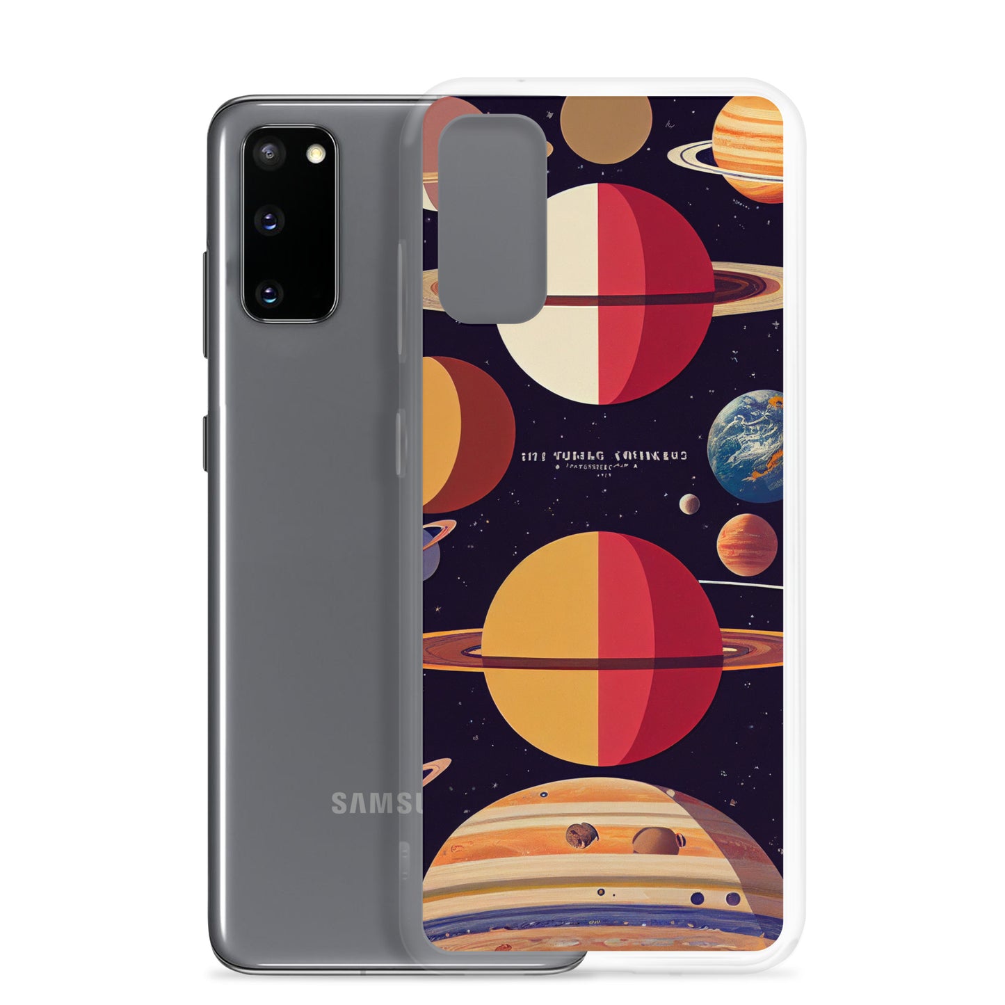 Samsung Case - Map of the Planets