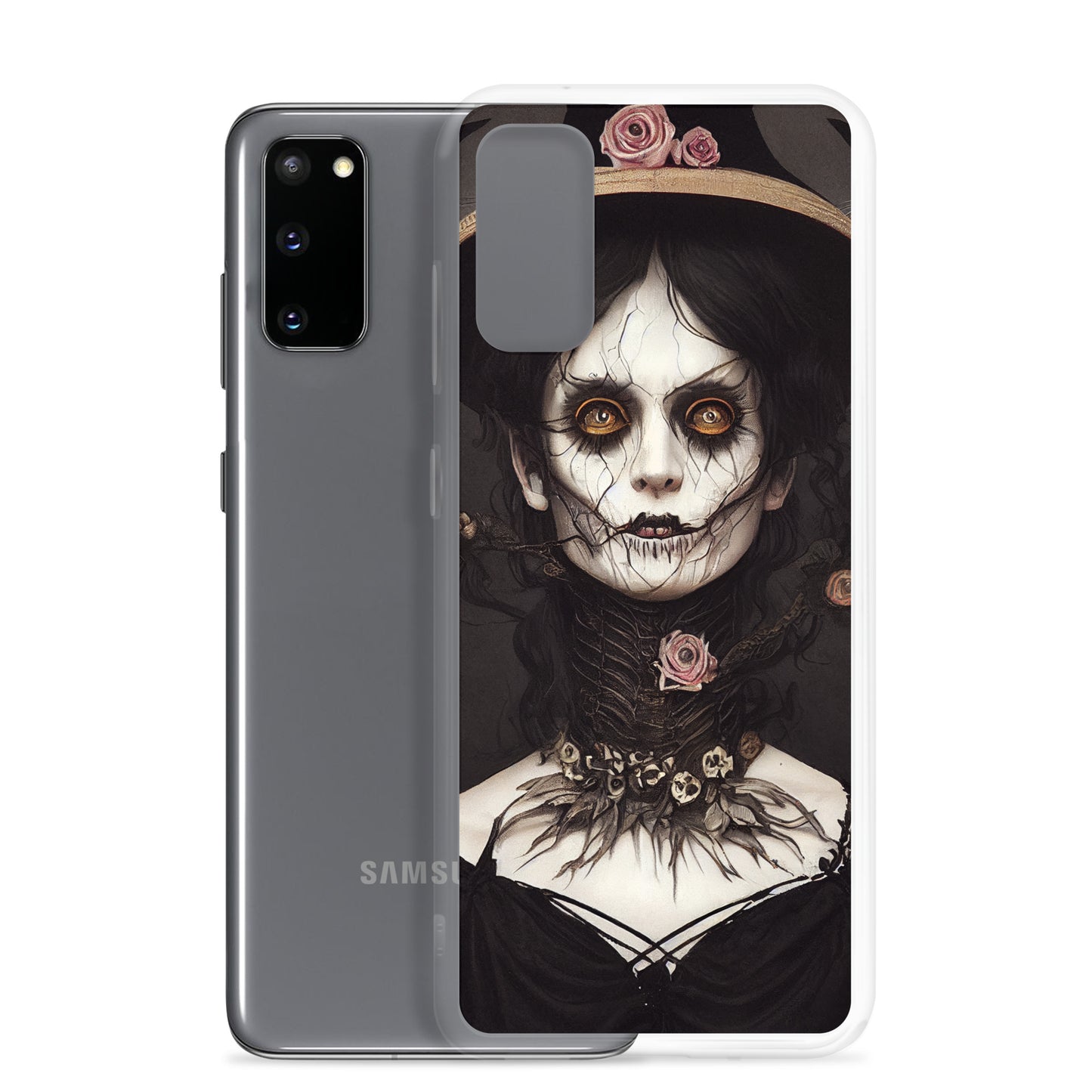 Samsung Case - Halloween Witch in Rose Hat