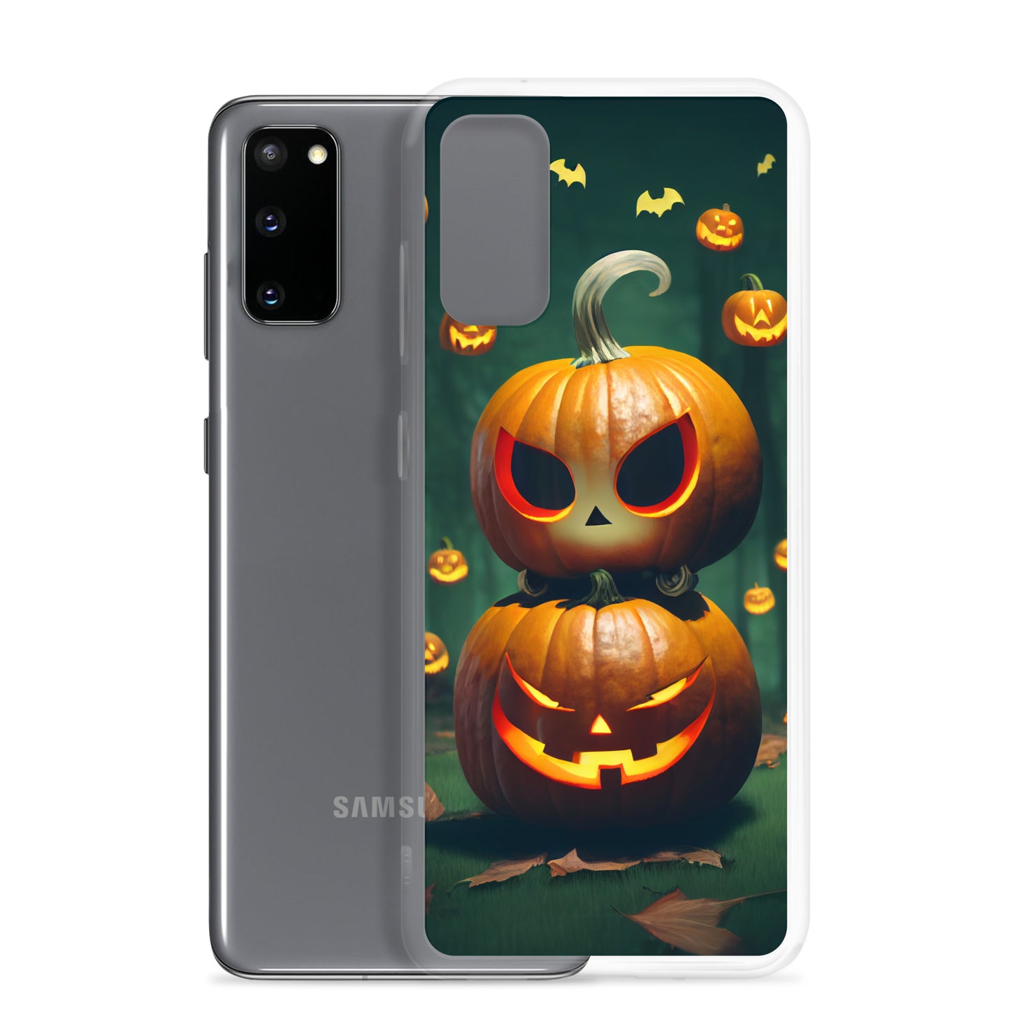 Samsung Case - Halloween Stacked Jack-o-Lanterns