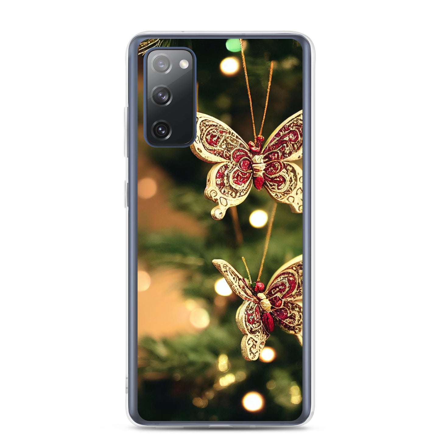 Samsung Case - Christmas Butterfly Ornaments